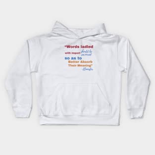 BG3 Elminster Quote Kids Hoodie